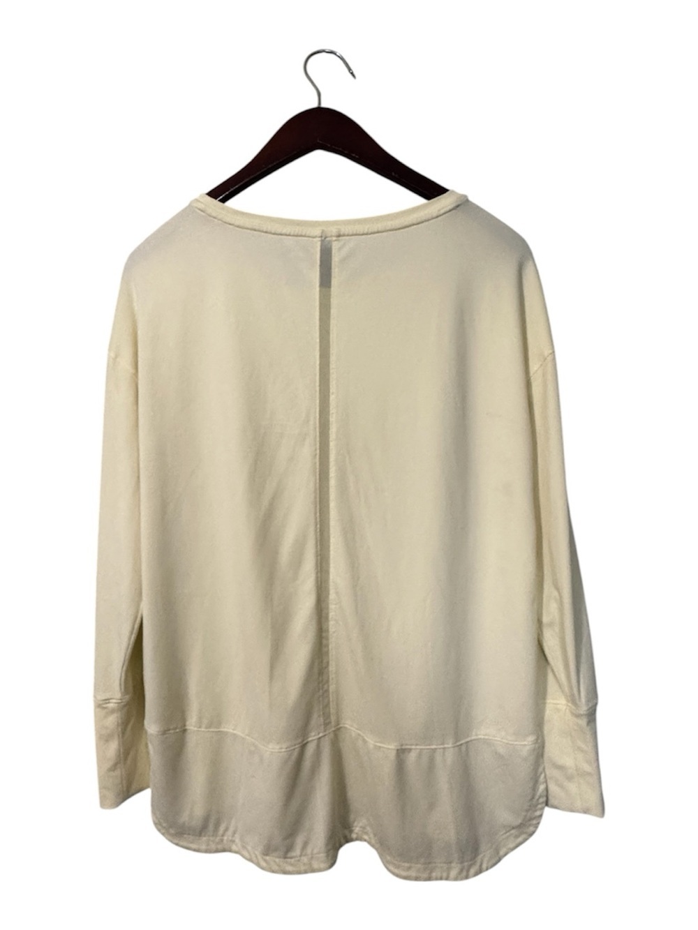 Apana Butter Yellow Long Sleeve Performance Top Women’s Large Athleisure - Picture 2 of 4